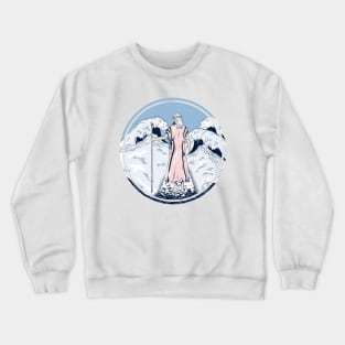 Moses parting the sea Crewneck Sweatshirt